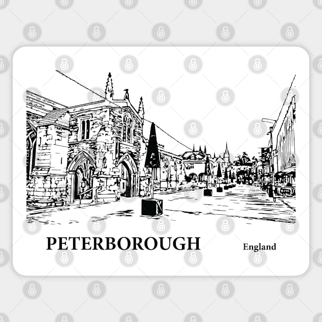 Peterborough England Sticker by Lakeric
